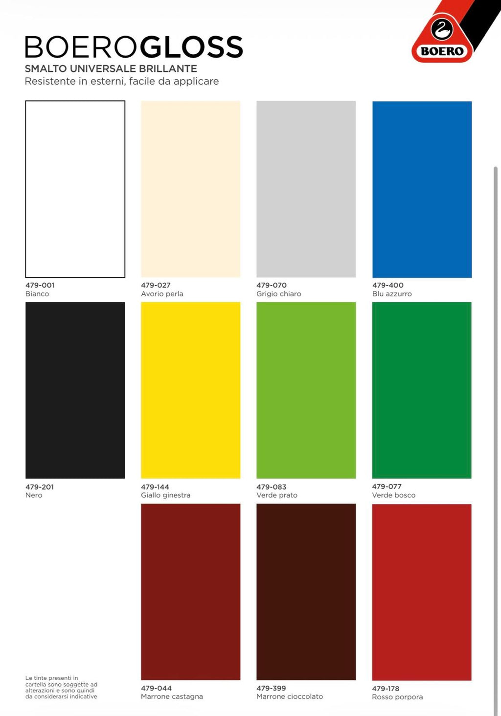 BOEROGLOSS BLU AZZURRO 479-400
